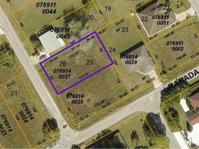 LOTS 25 AND 1/2 0F L GRANADA DR LOTS 25 & 26 AND 1/2 0F LOT 24 PARCEL1 DR photo